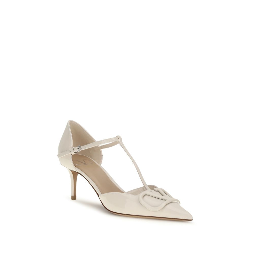 Valentino Garavani Bos Taurus High Heel Pumps in Zwart Kalfsleer