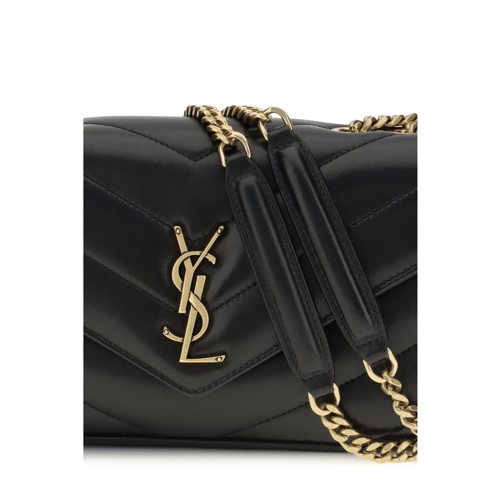 Saint Laurent loulou schoudertas gedetailleerd geometrisch