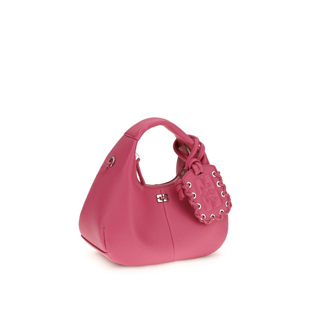 Ganni Mini Hobo Handbag