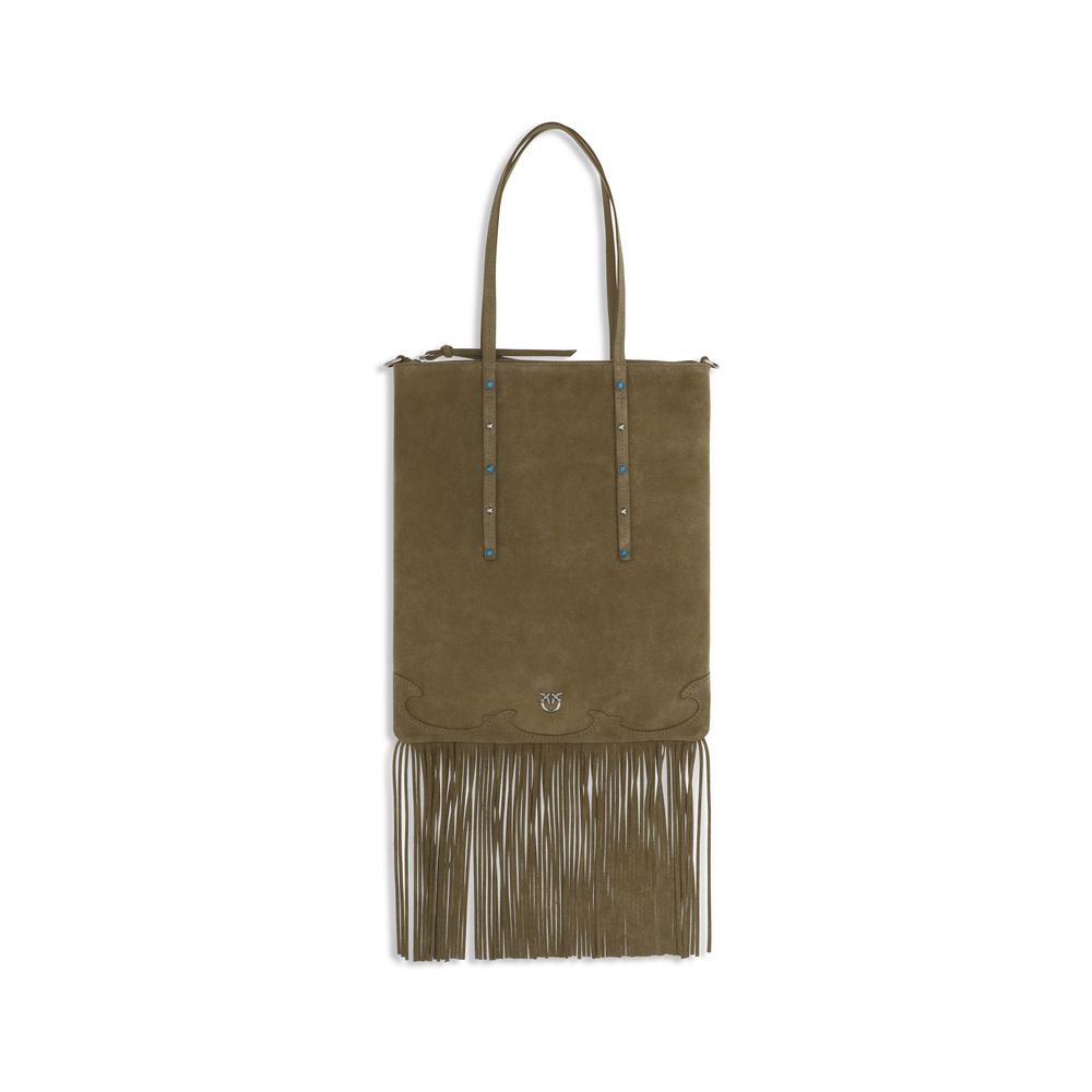 PINKO bicolor kalfsleer bos taurus schoudertascollectie