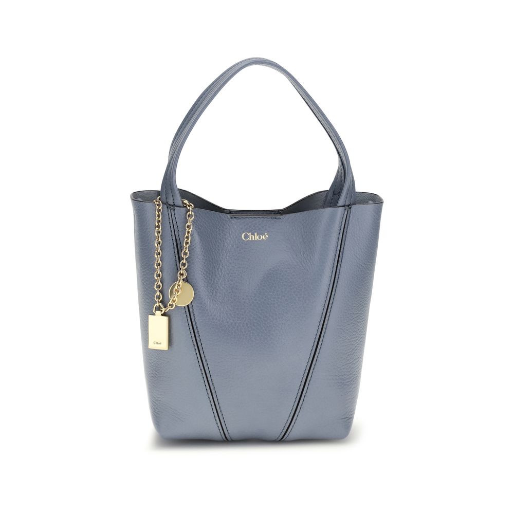 Chloé Spin Kalfsleder Avantgarde Couture Schoudertas