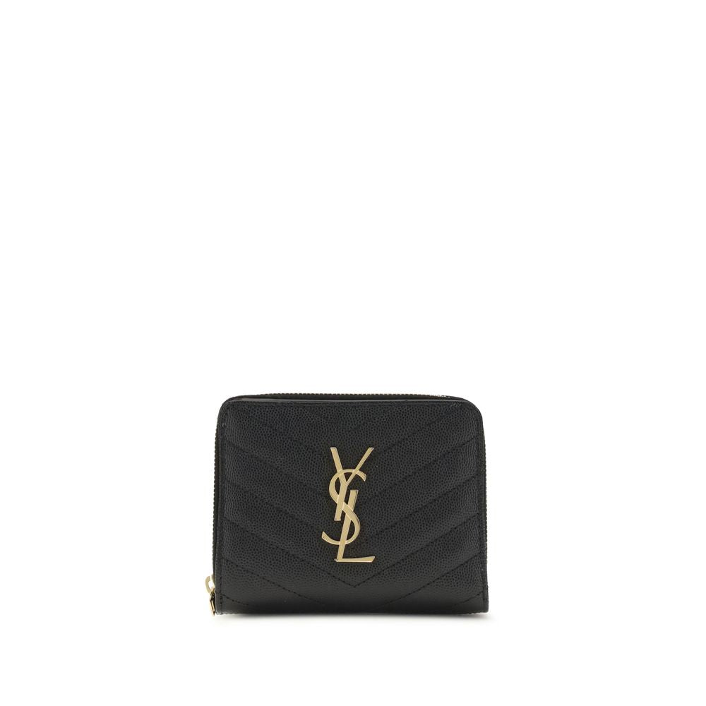 Saint Laurent Cassandre Matelassé Calfskin Wallet