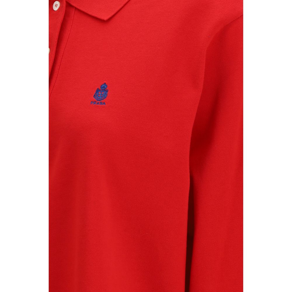 Prada Multicolor Cotton Piqué Collection Poloshirt