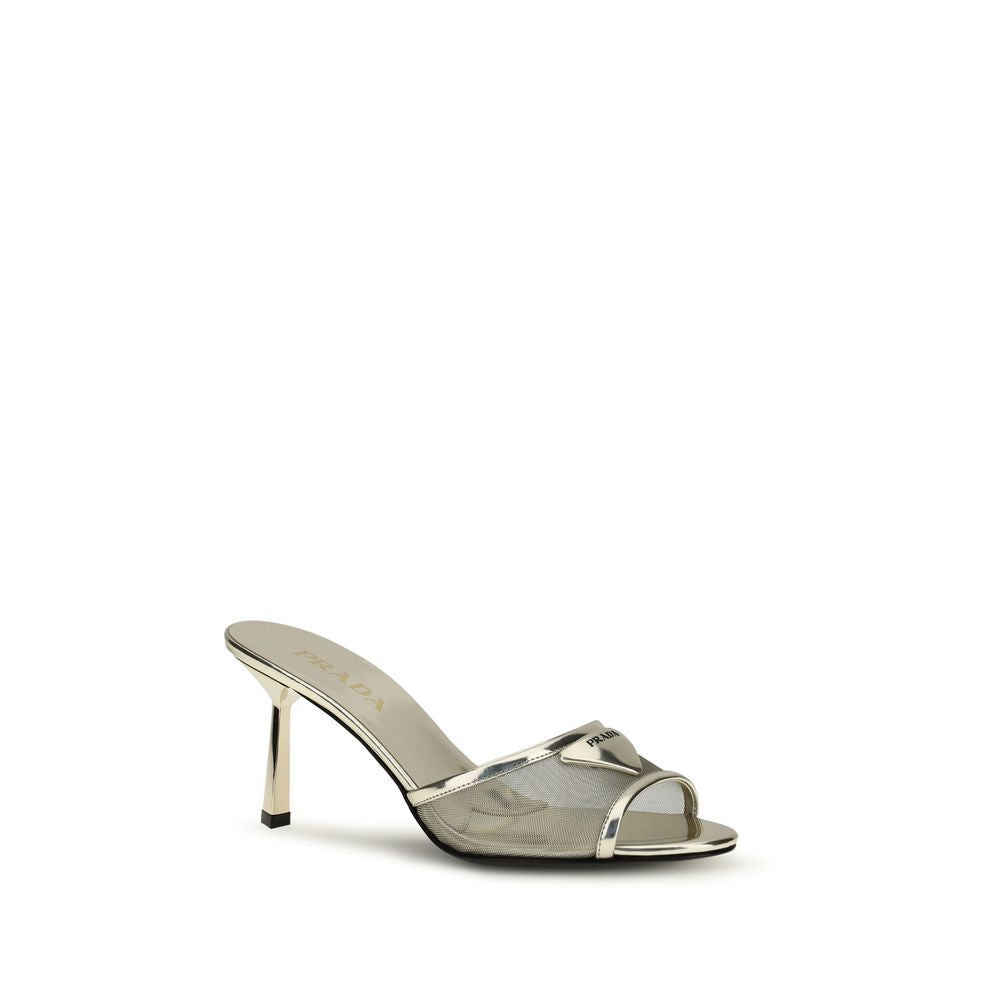 Prada Bos Taurus Stiletto Sandals