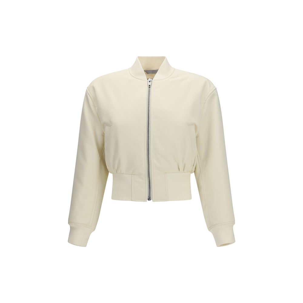 Balenciaga Hyperoversized Cropped Faille Bomber Jas