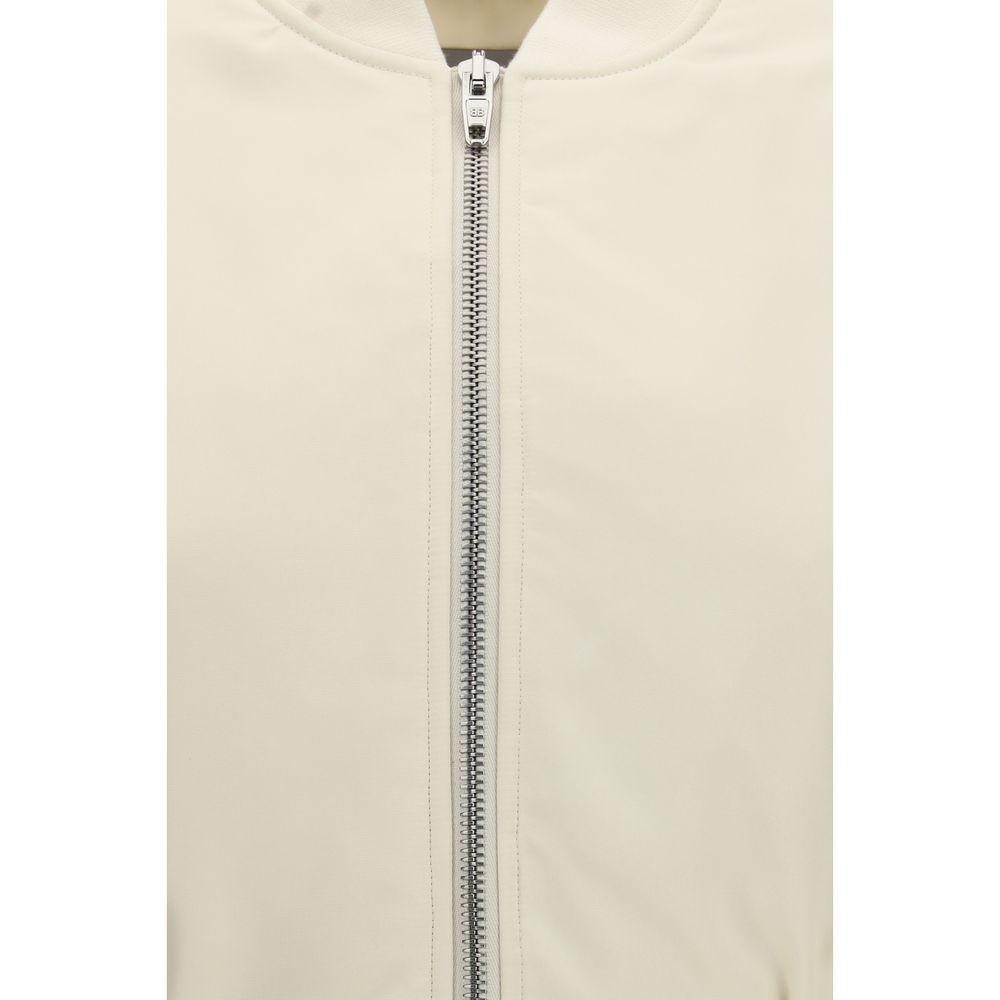 Balenciaga Hyperoversized Cropped Faille Bomber Jas