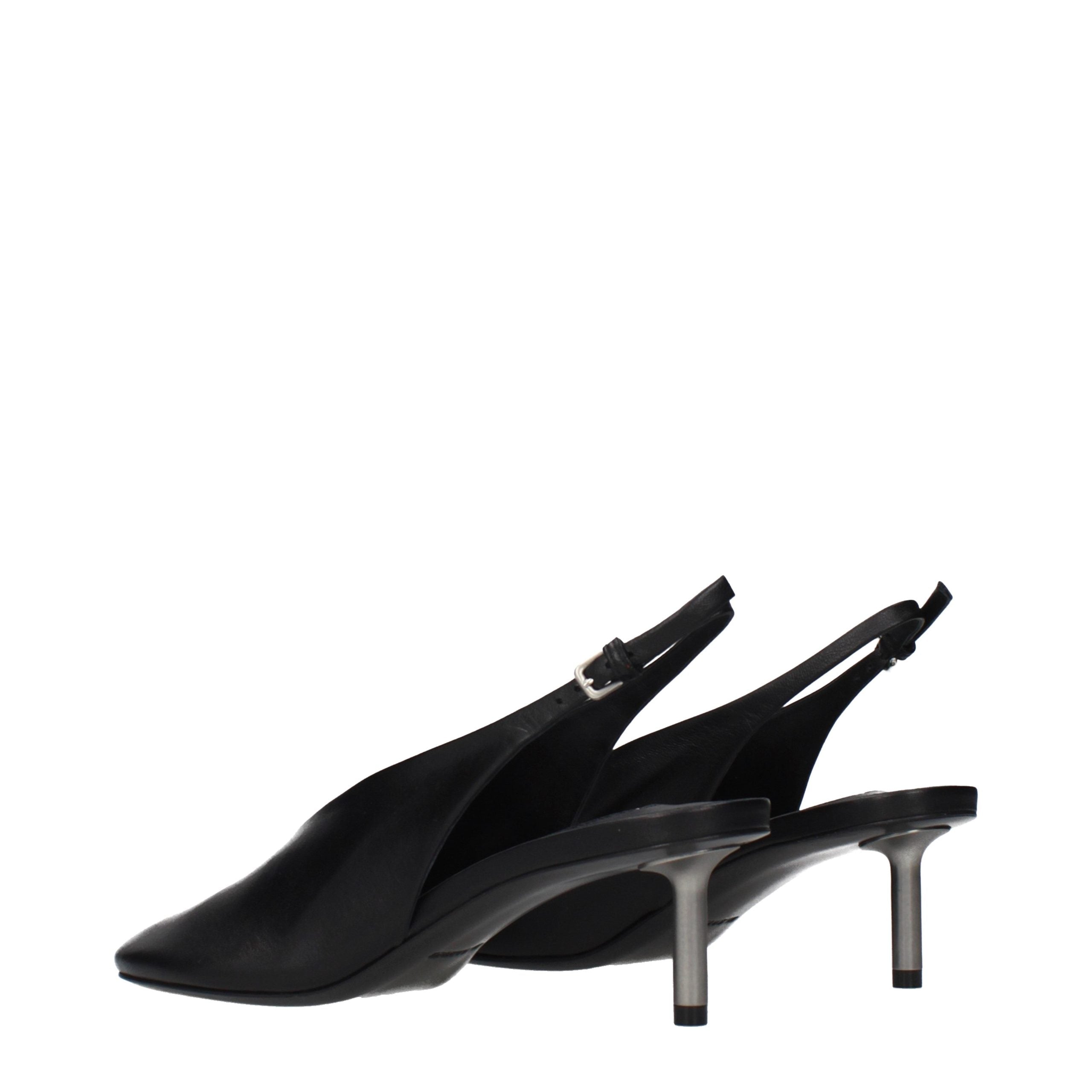 Jil Sander hoogglansleder pumps contemporary classic