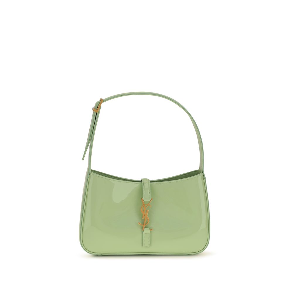 Saint Laurent Bicolor Calfskin Shoulder Bag