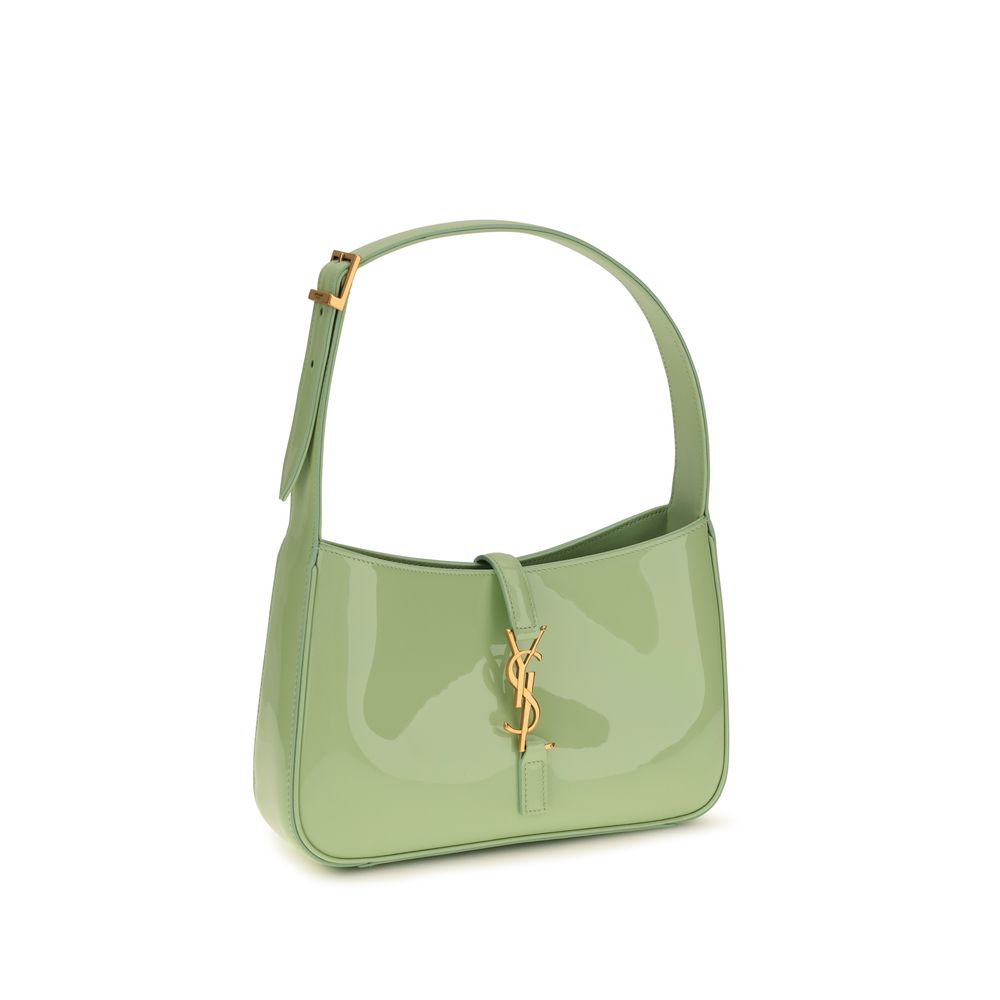 Saint Laurent Bicolor Calfskin Shoulder Bag
