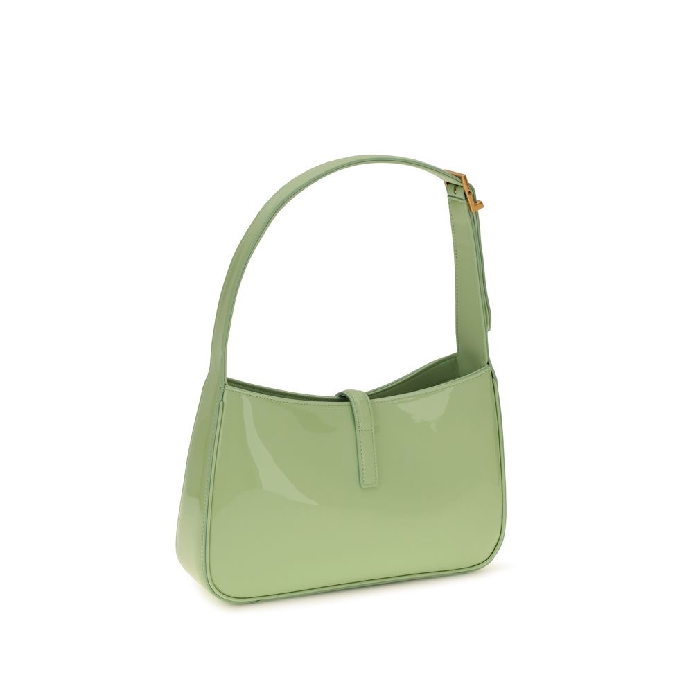 Saint Laurent Bicolor Calfskin Shoulder Bag