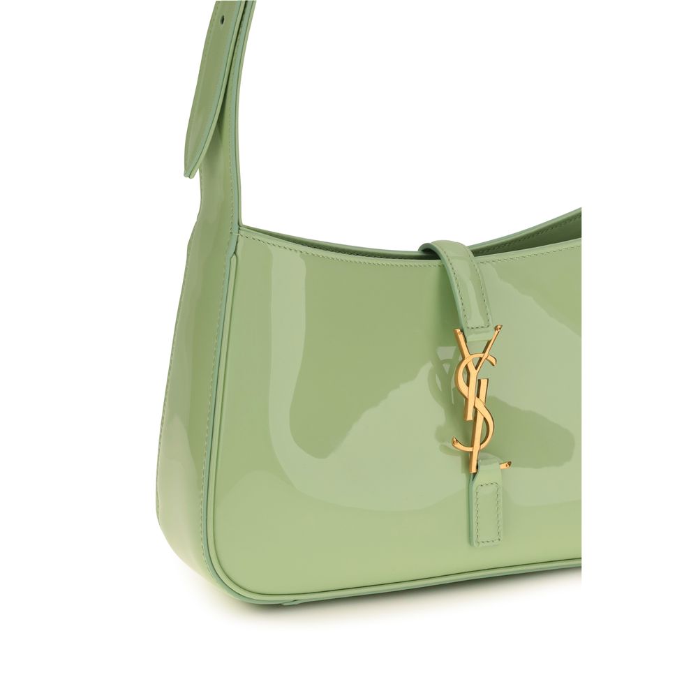 Saint Laurent Bicolor Calfskin Shoulder Bag