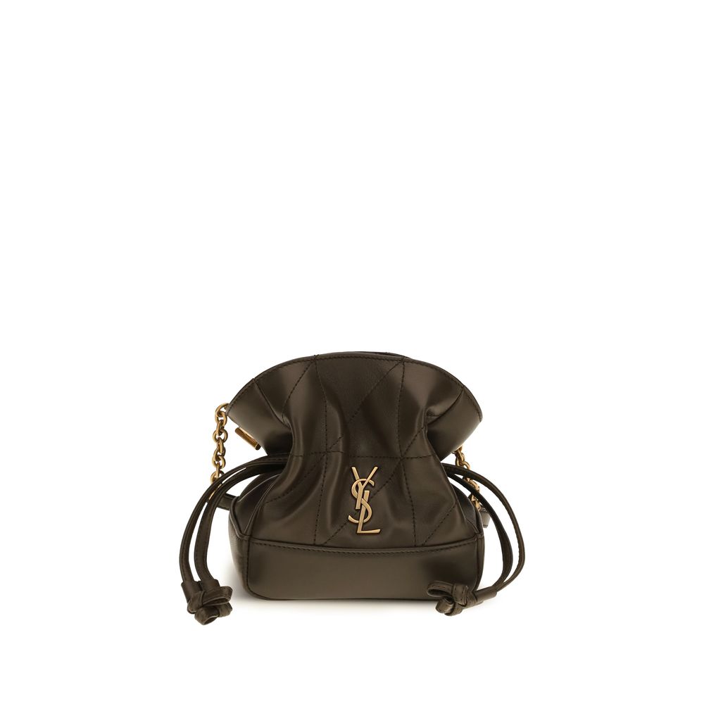 Saint Laurent jamie cassandremotief lamsleder clutchbag