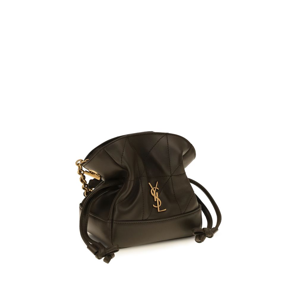 Saint Laurent jamie cassandremotief lamsleder clutchbag