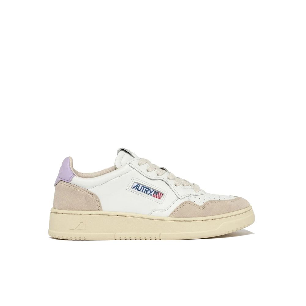 Autry sophisticated white leather timeless sneakers