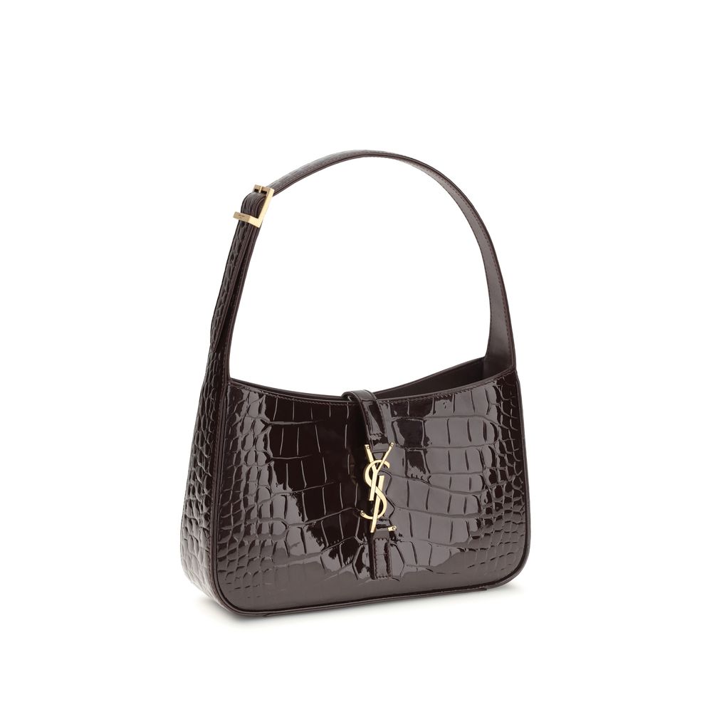 Saint Laurent Bordeaux Crocodile Raffiné Schoudertas