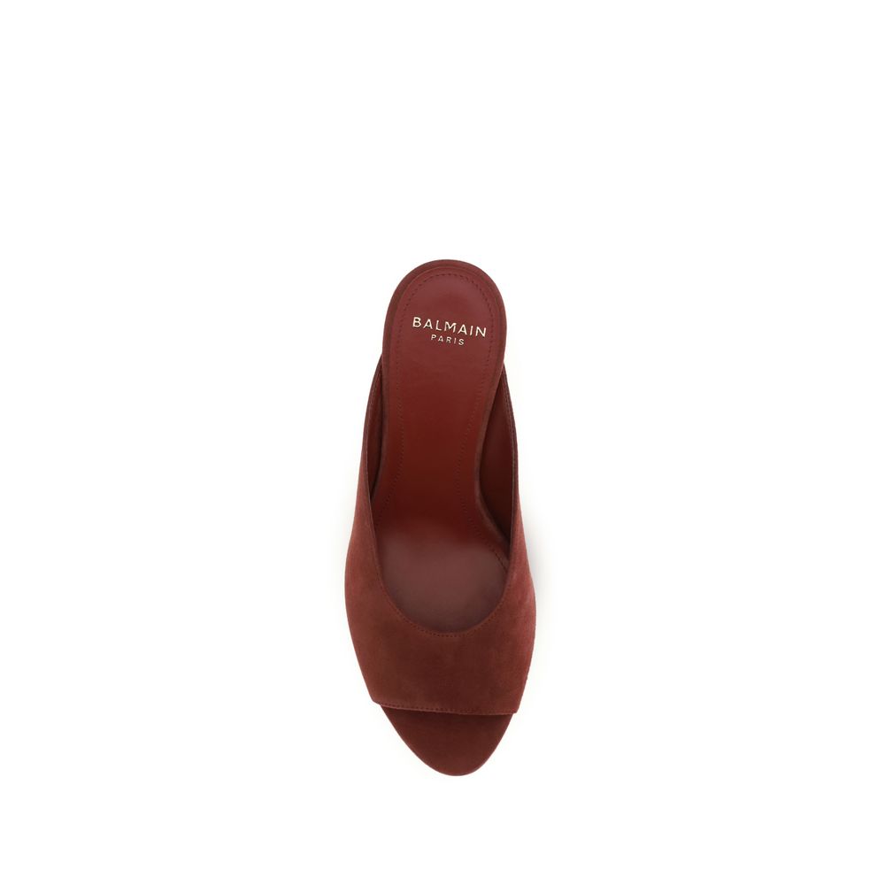 Balmain Bos Taurus Architectuur Mules