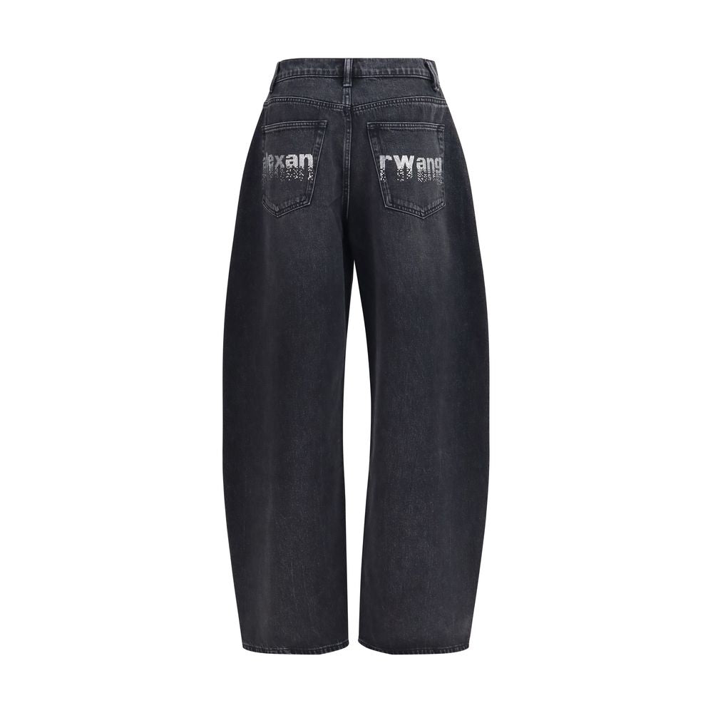 Alexander Wang Crystal Balloon Jeans Couture