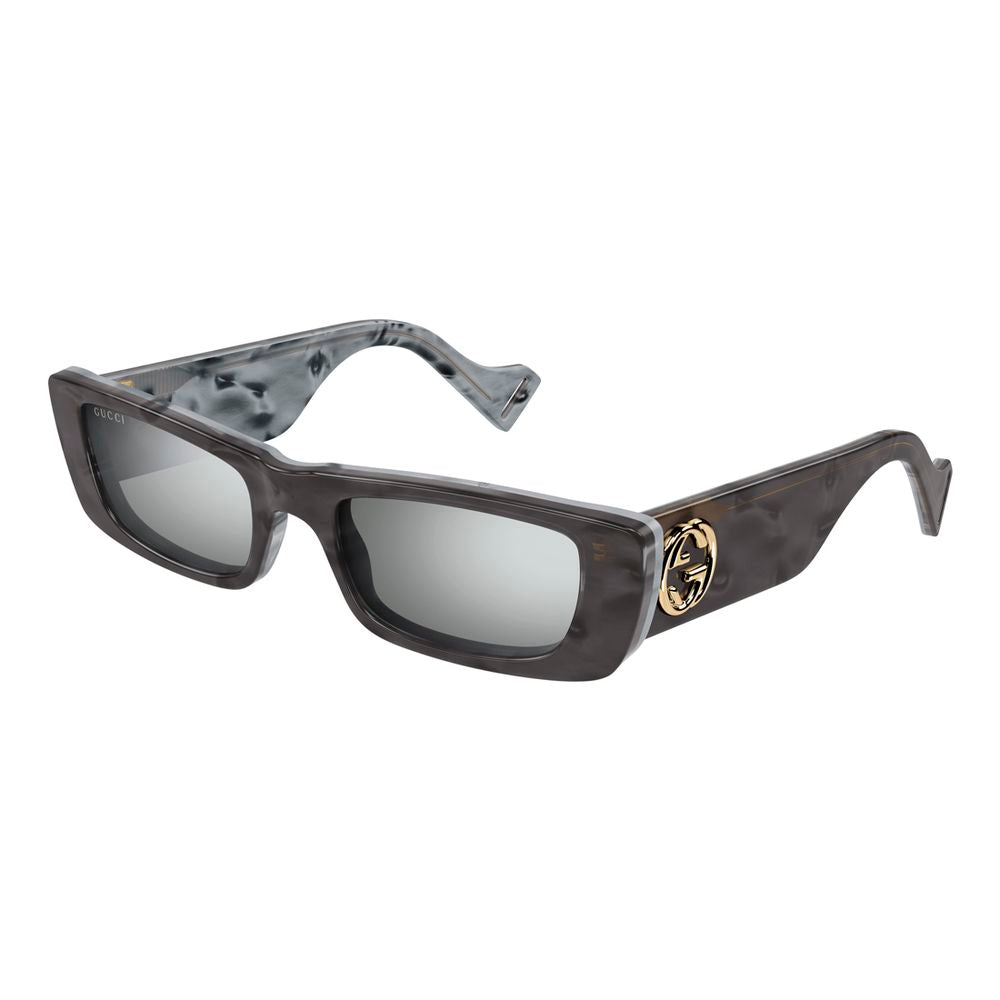 Gucci Zonnebril Acetaat Bruin Exclusief