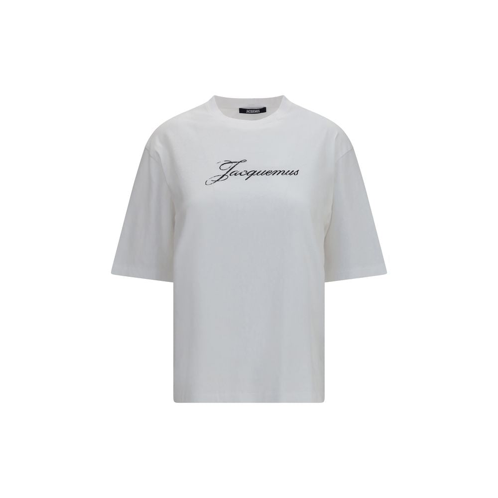 Jacquemus hautecouture luxueus witte katoenen tshirt