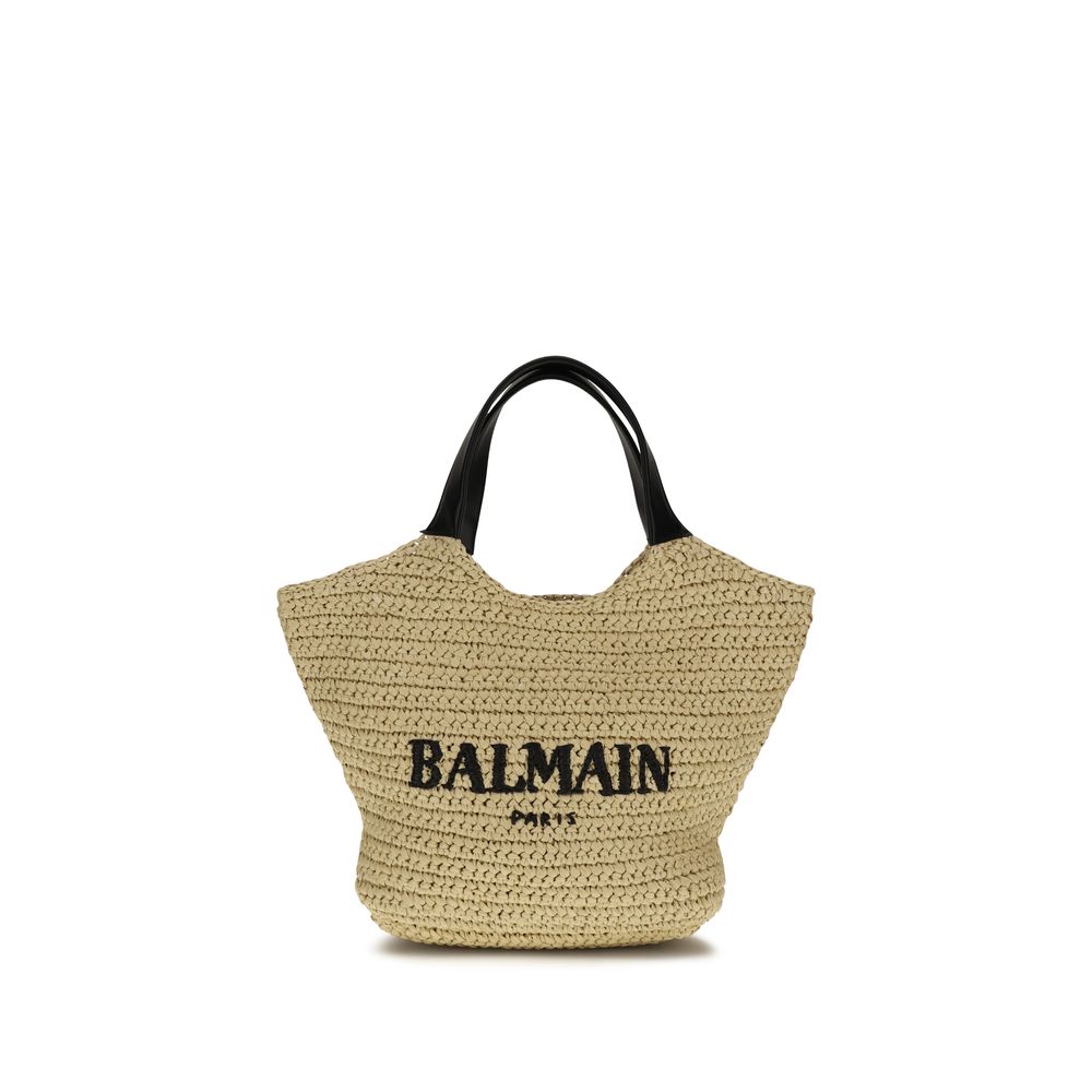 Balmain Couture Crochet Tote Bag