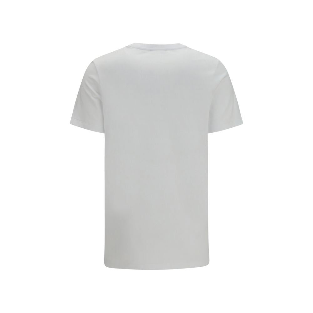 Balmain witte katoenen tshirt signature collection