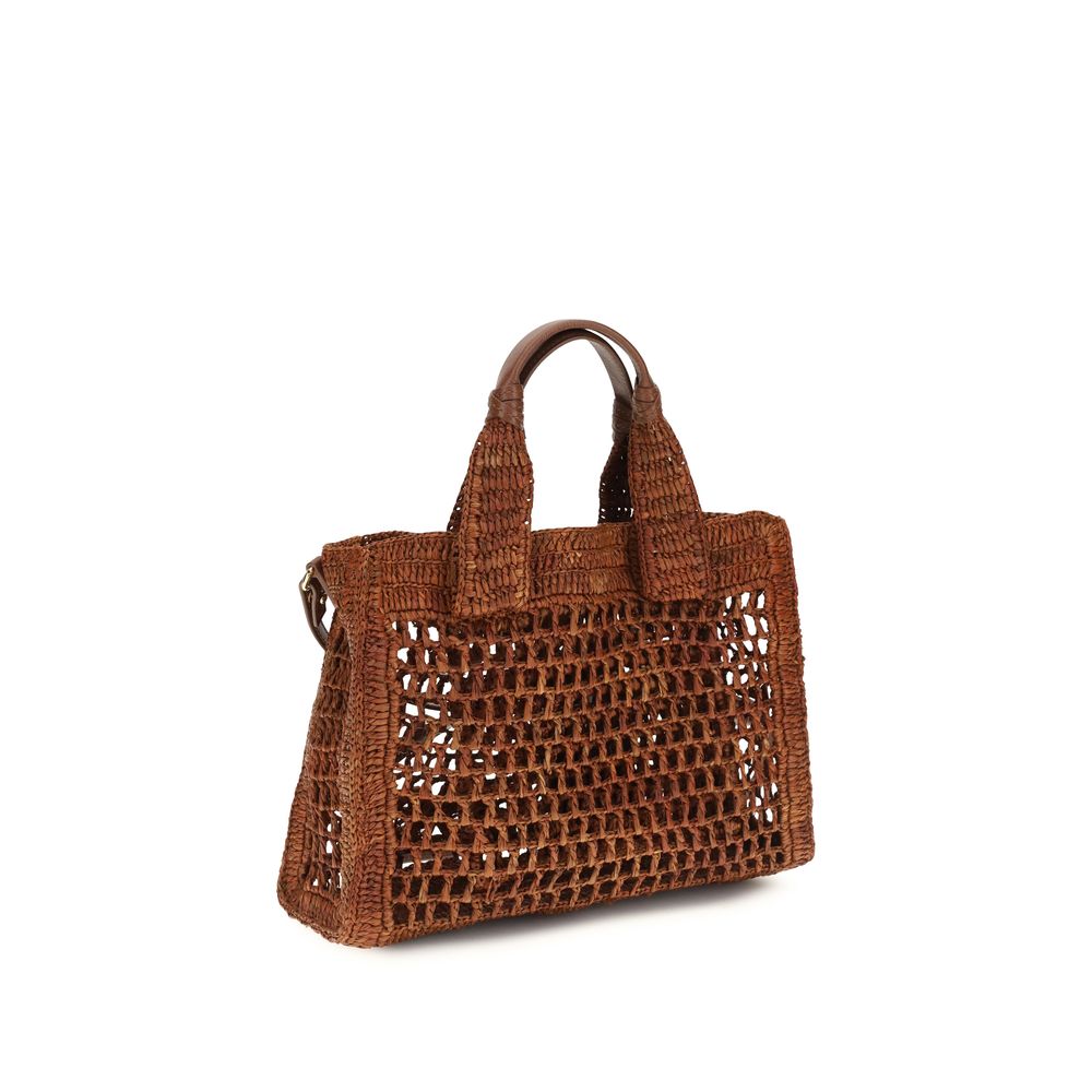 Chloé limitededition raffia east-west shoulder bag