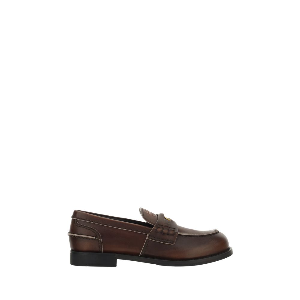 Miu Miu bos-taurus reverie-atelier slip-on loafers