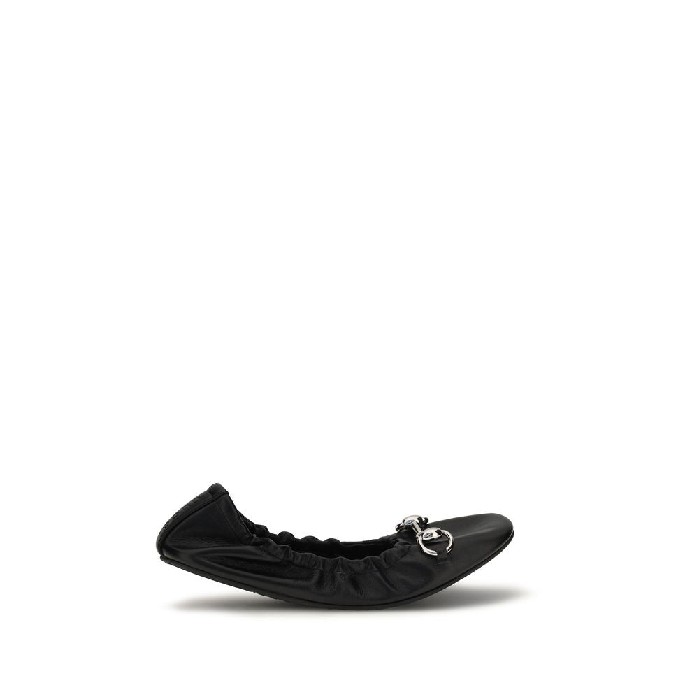 Gucci Signature Ballerinas Kalfsleder Elegante Flats