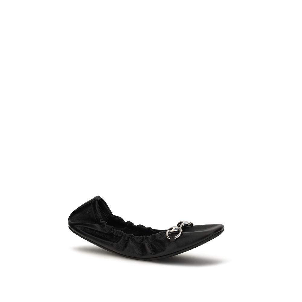 Gucci Signature Ballerinas Kalfsleder Elegante Flats