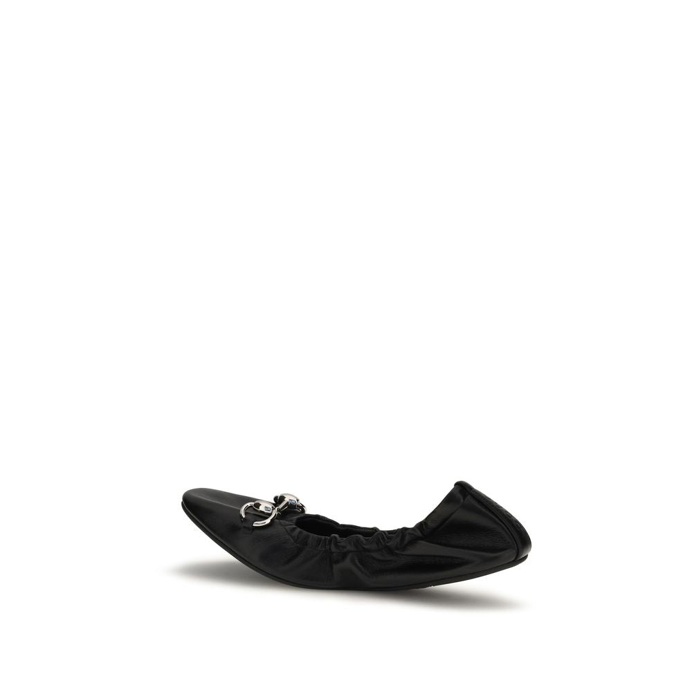 Gucci Signature Ballerinas Kalfsleder Elegante Flats