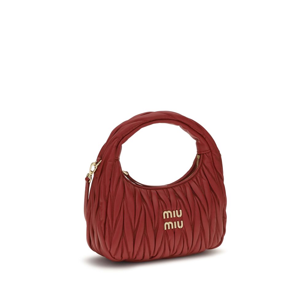 Miu Miu Matelassé Hobo Bag