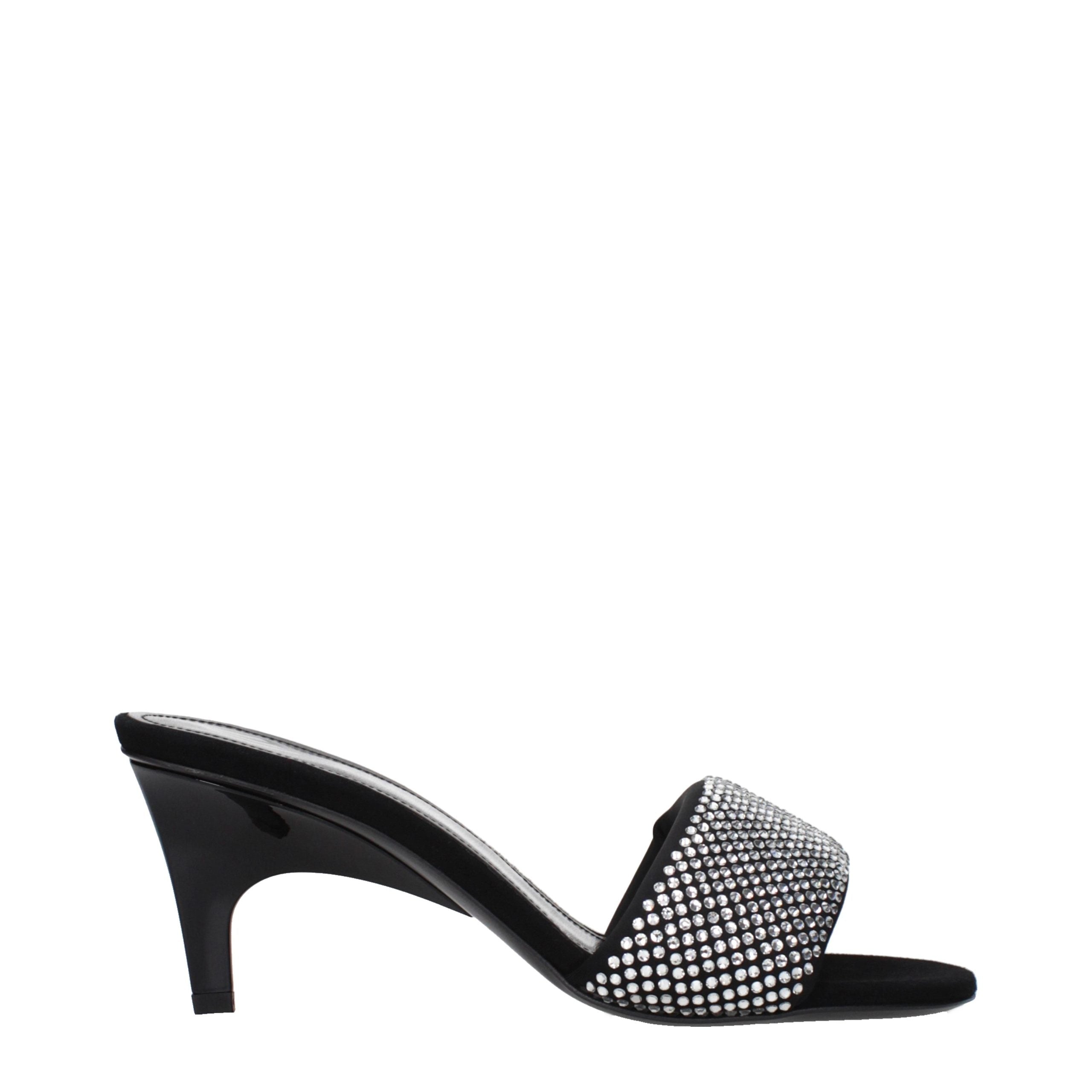 Prada Matte Black Studded Stiletto Sandals