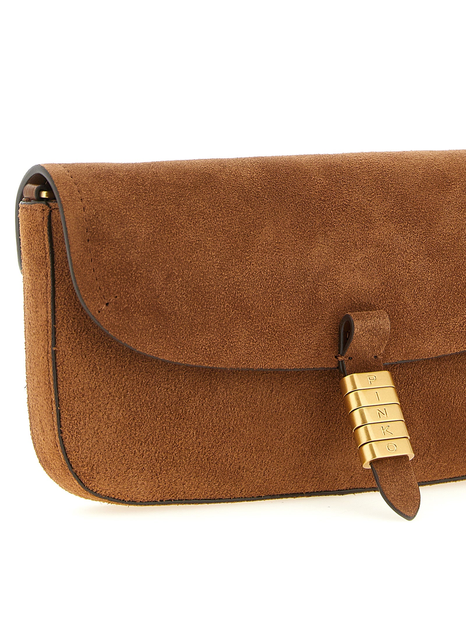 Saddle Flat Shoulder Bag