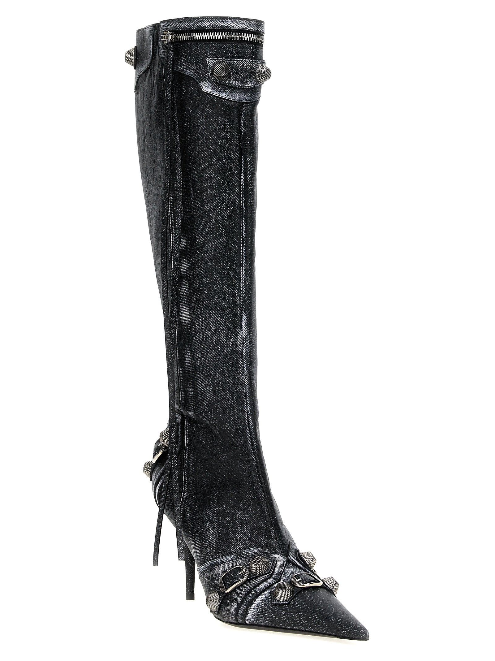 Balenciaga Cagole OverTheKnee Boots Silhouette Timeless