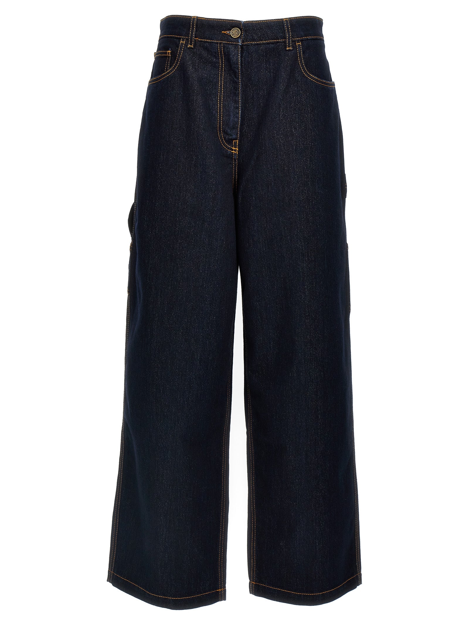 Etro Sparkling Patchwork Embellished Elegance Jeans