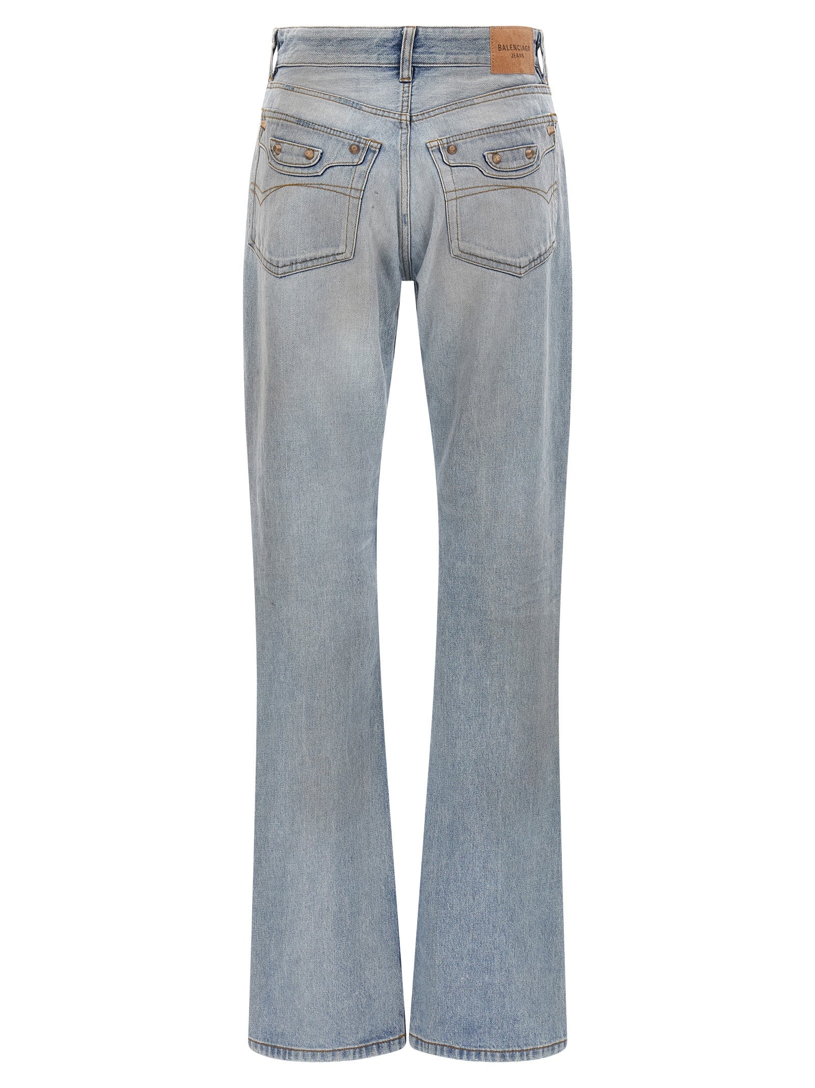 Balenciaga City Straight-Leg Jeans Highline Edition