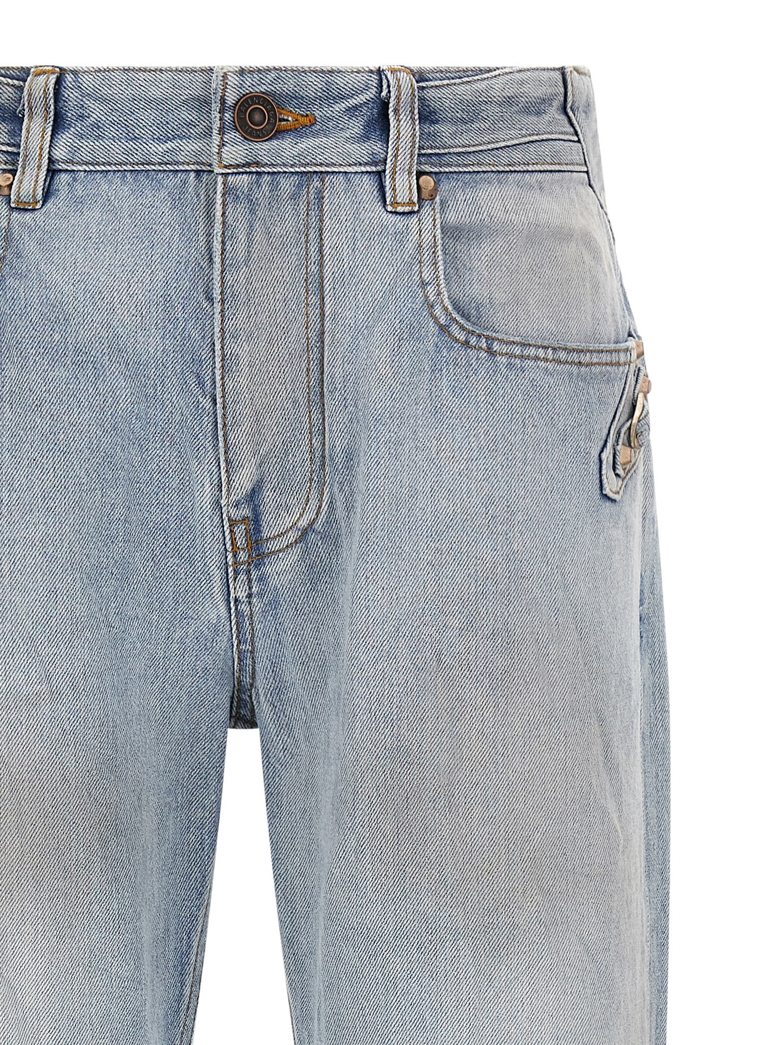 Balenciaga City Straight-Leg Jeans Highline Edition