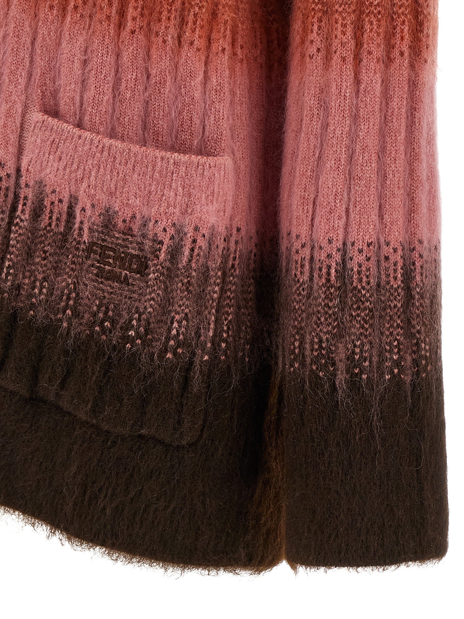 Fendi Zucca Intarsia Cardigan