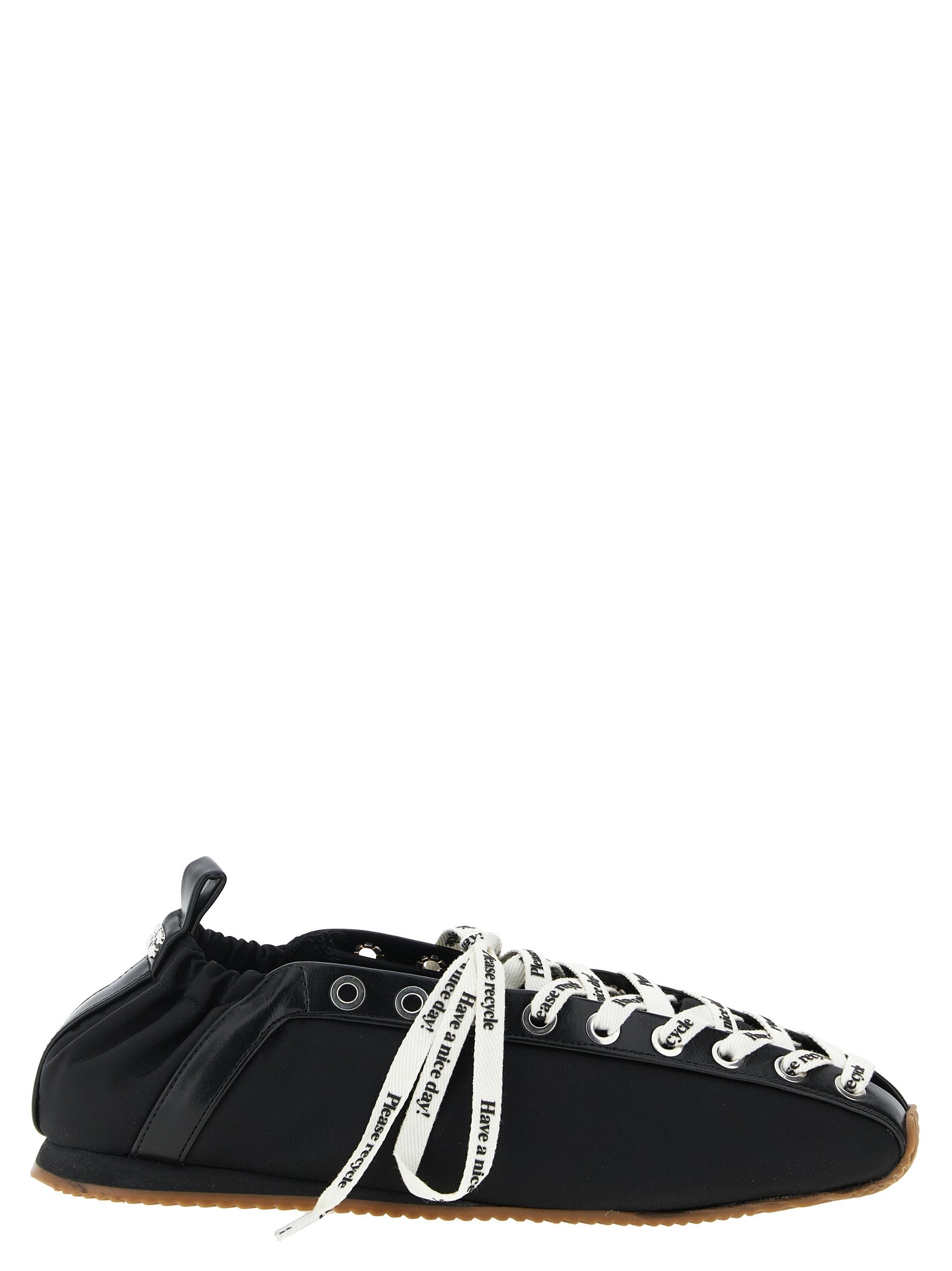 Ganni Polyamide Ballet Flats