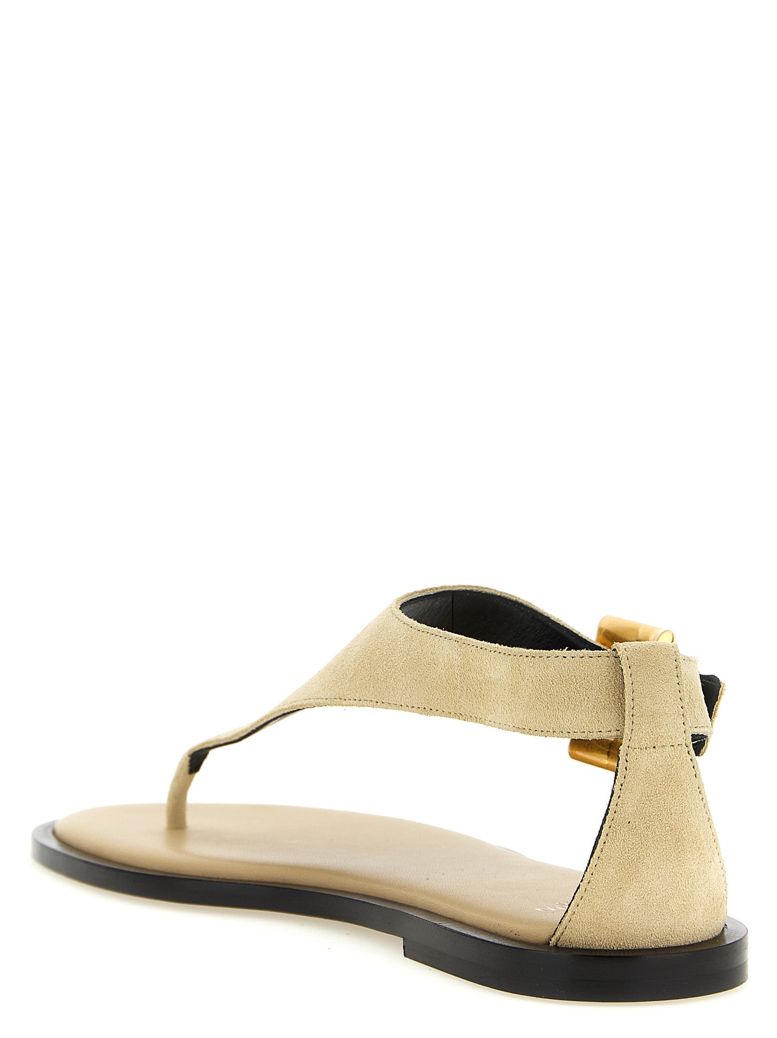 Balmain Anthem Flat Sandals