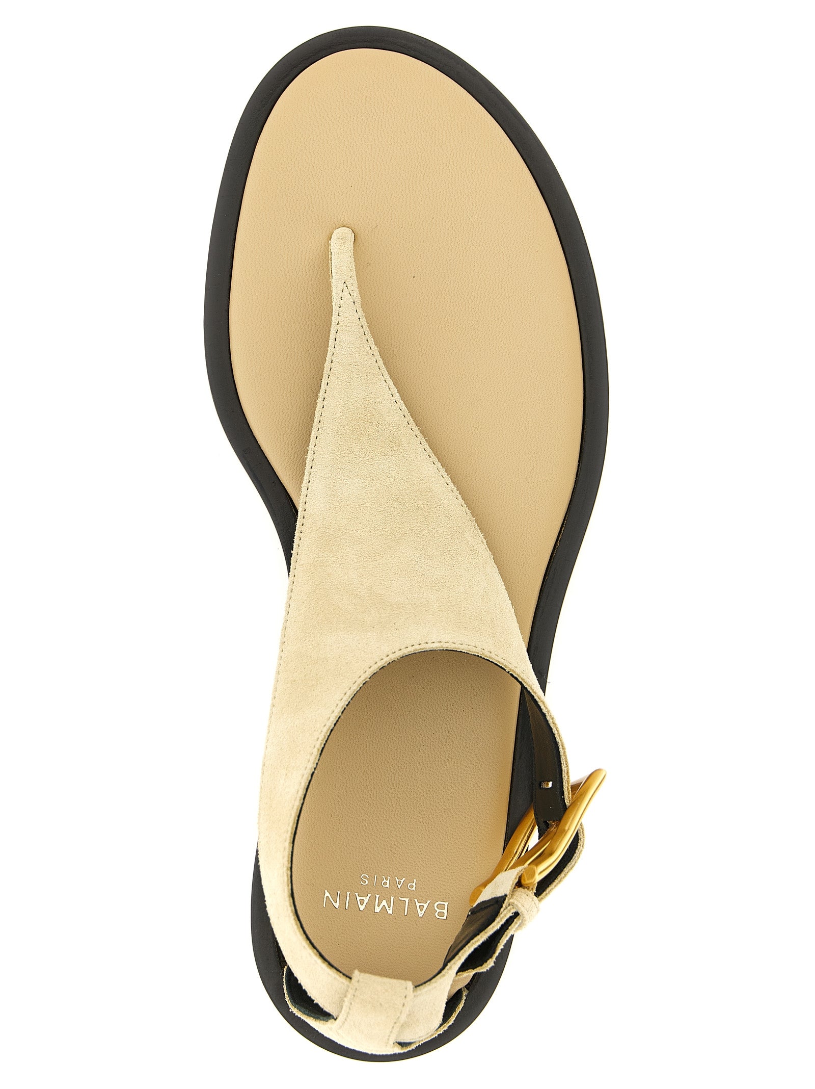 Balmain Anthem Flat Sandals