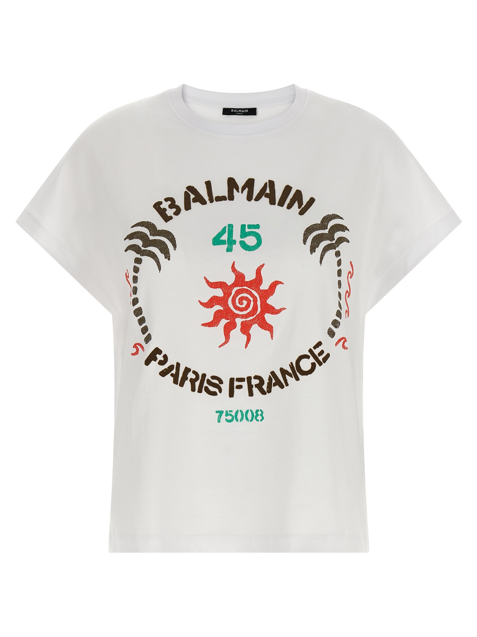 Balmain Cotton Jersey T-Shirt