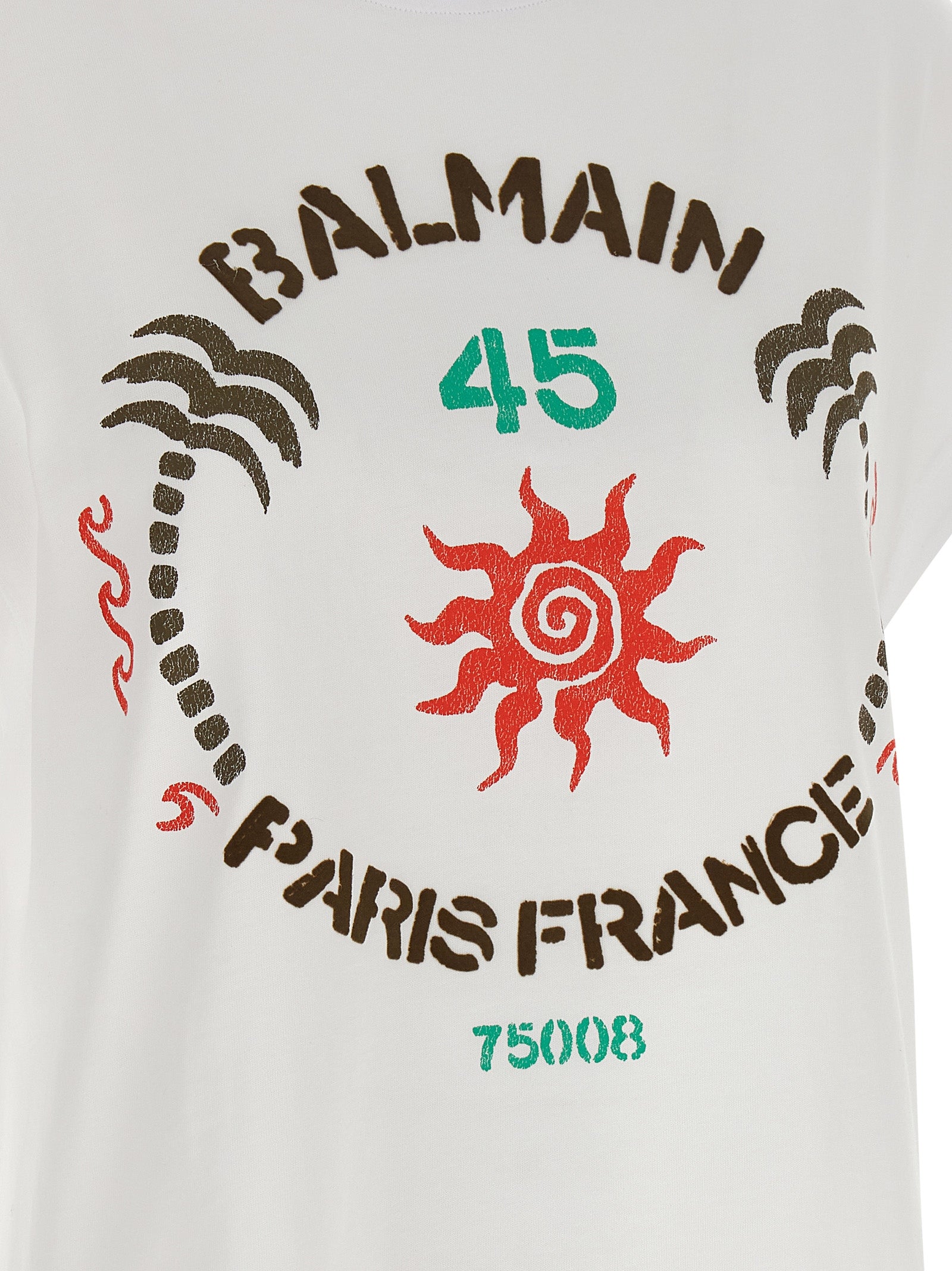 Balmain Cotton Jersey T-Shirt