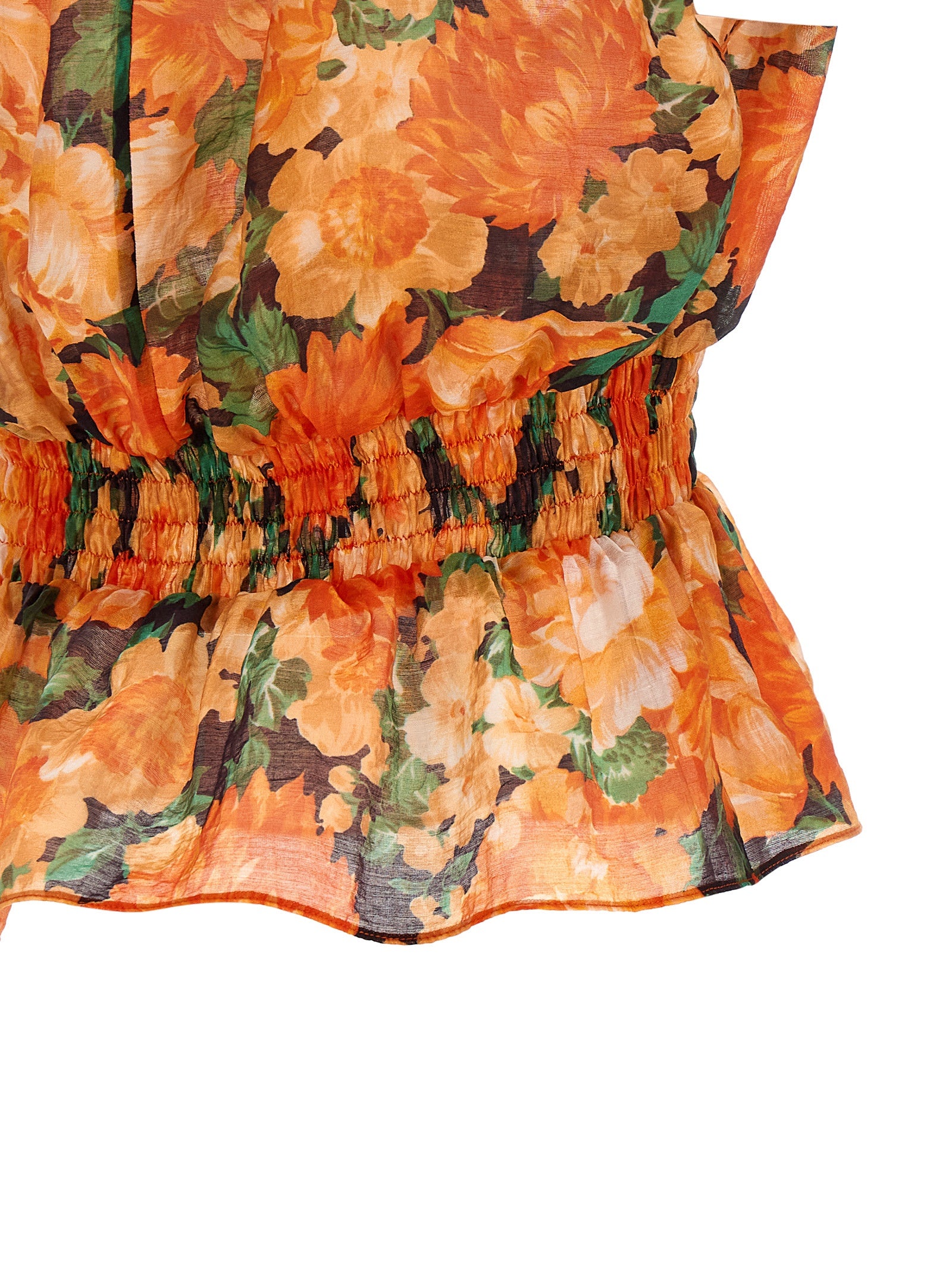 PINKO Arcore BotanicGardenFloral Collection Pattern Top