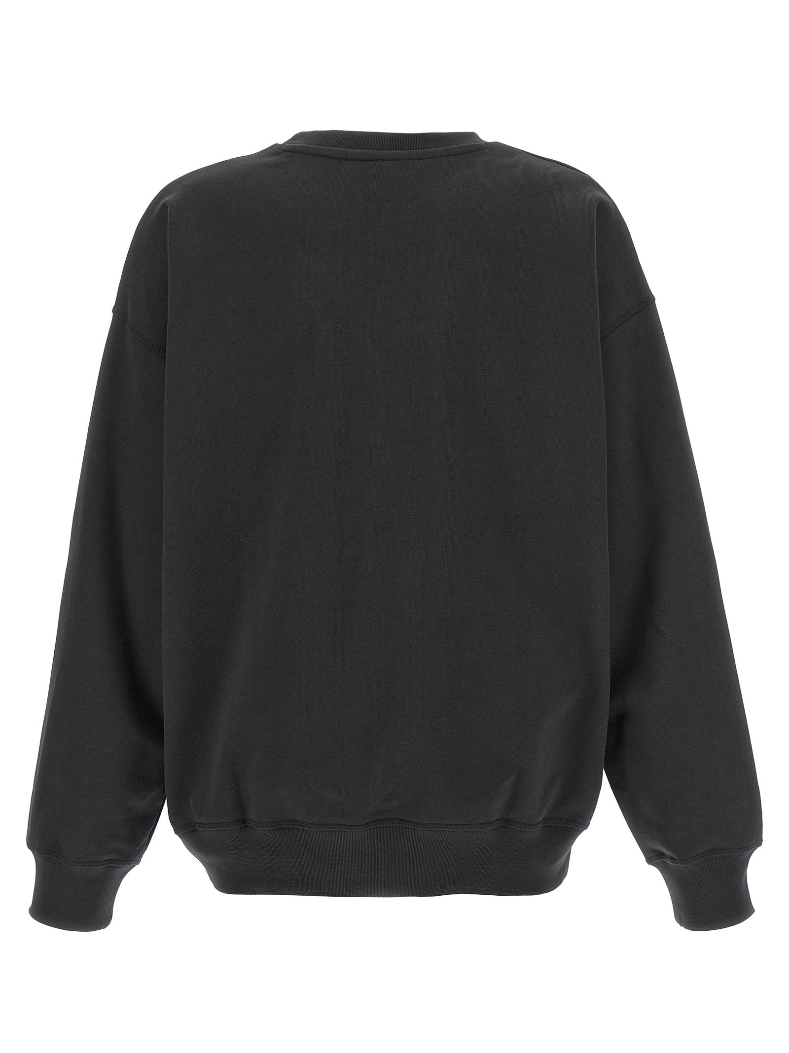 Ganni Orso Embellishment Rhinestone Logo Sweatshirt