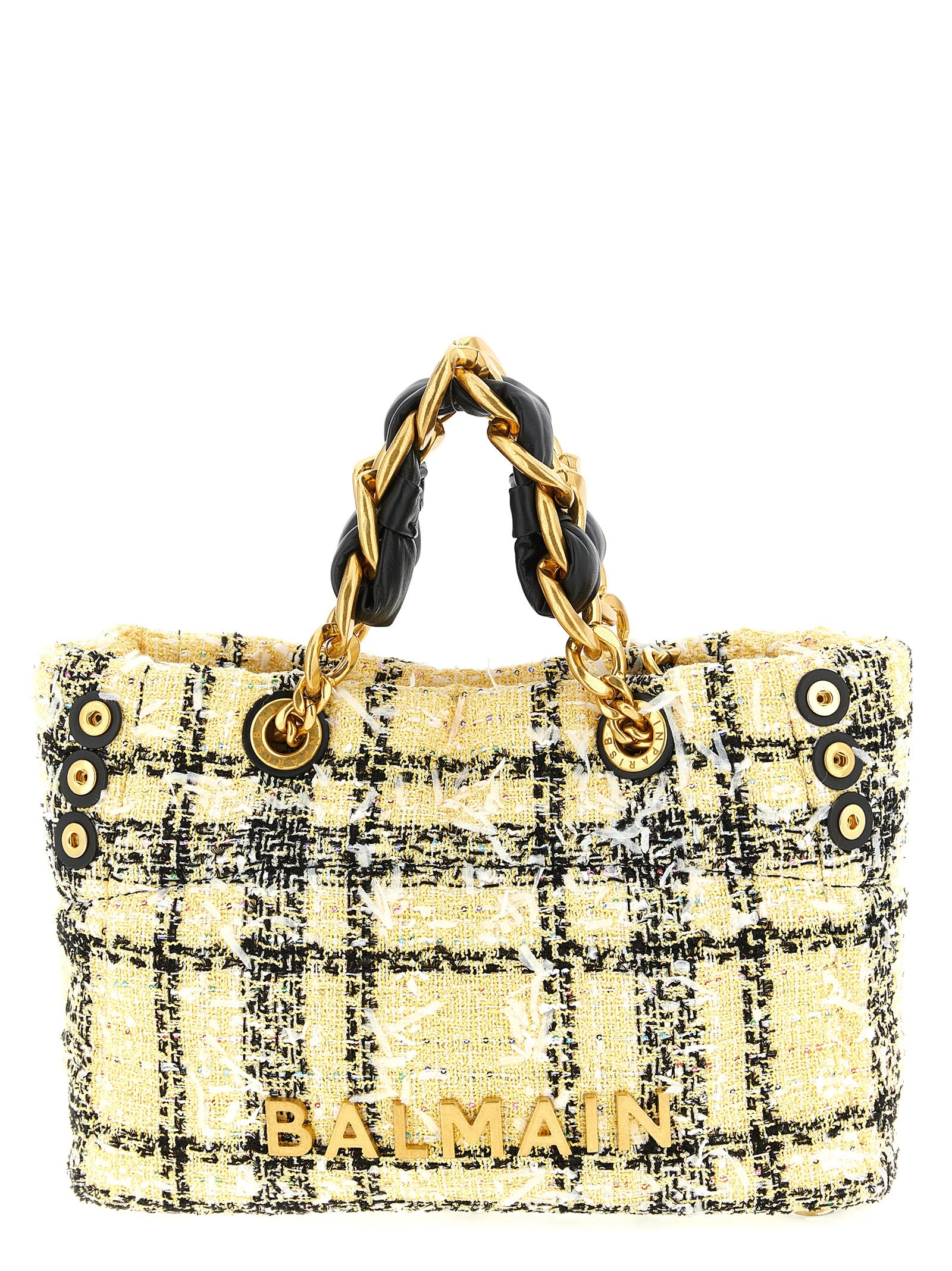 Balmain Soft Cabas Small Tote Bag
