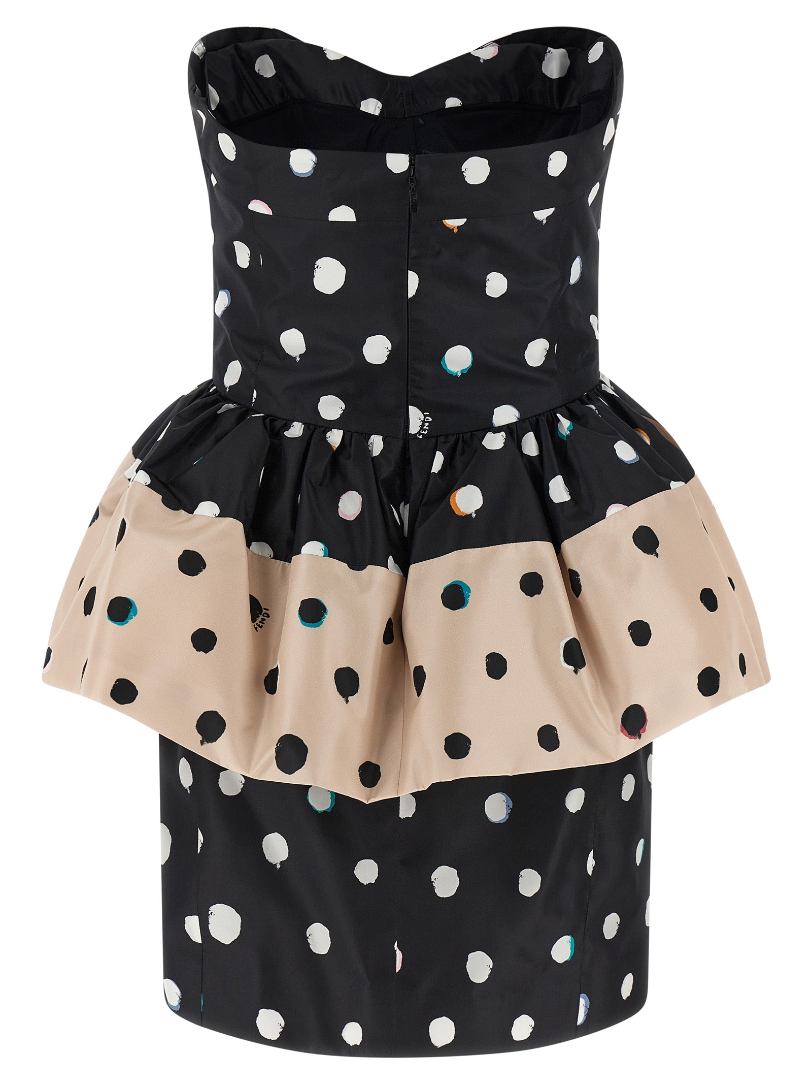 Fendi Falena Dots Street Dress