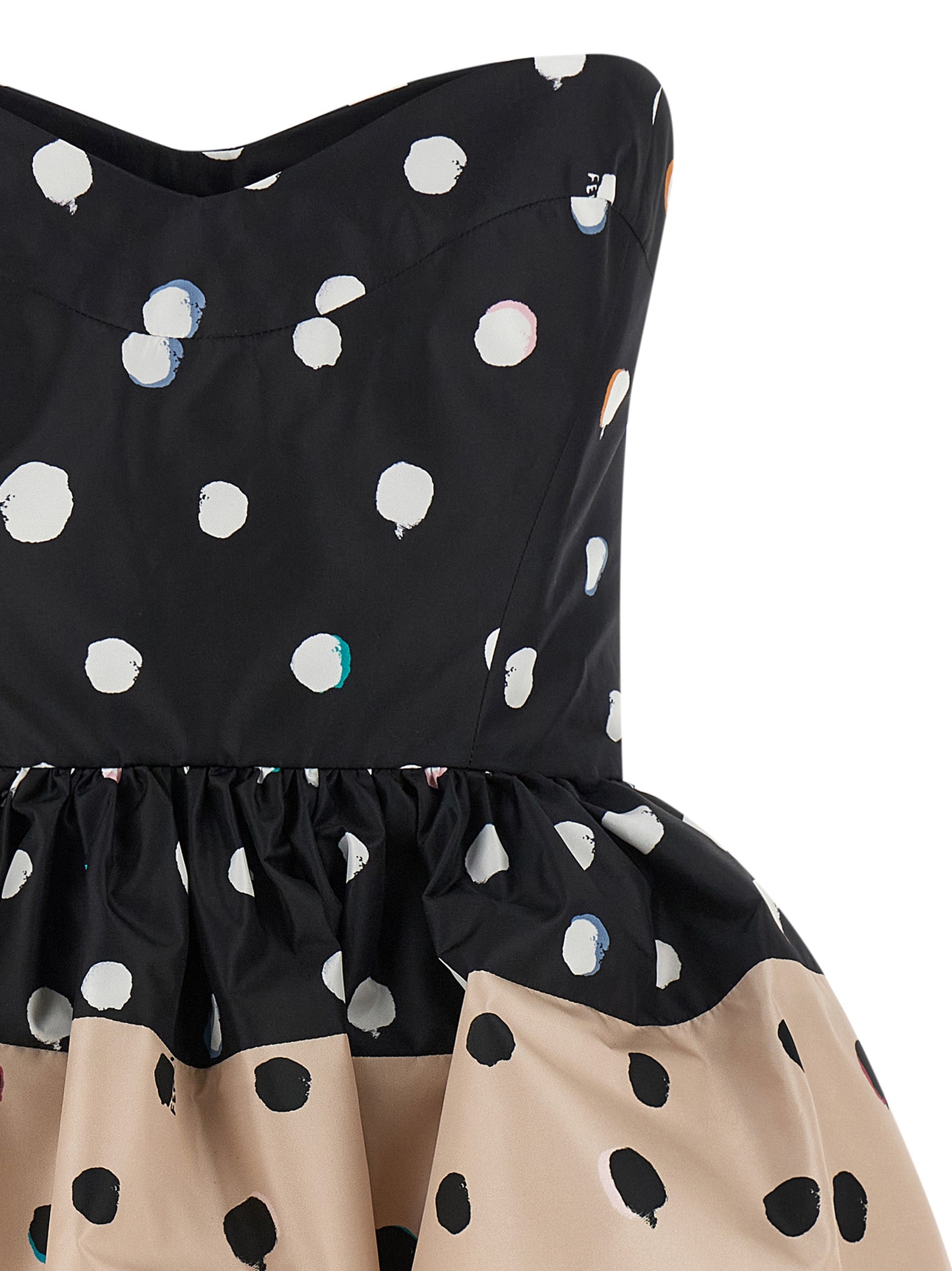 Fendi Falena Dots Street Dress
