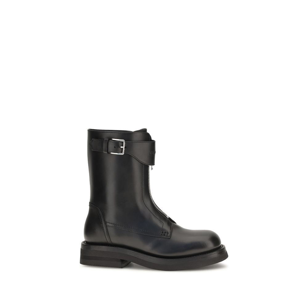 Alexander McQueen Bos Taurus Ankle Boots