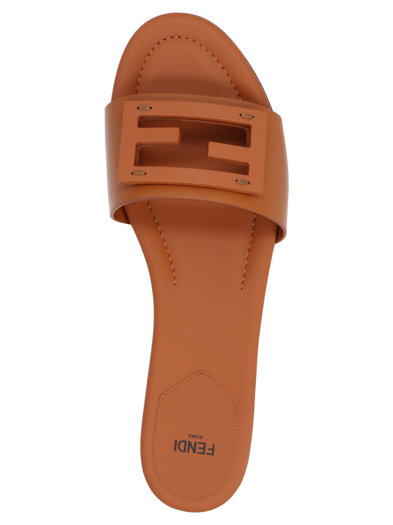 Fendi FF Baguette Logo Slides
